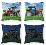 Povlak na vankúšik Traktor svietiace 40/40