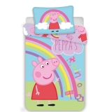 Obliečky do postieľky Peppa Pig 016 baby 100/135, 40/60