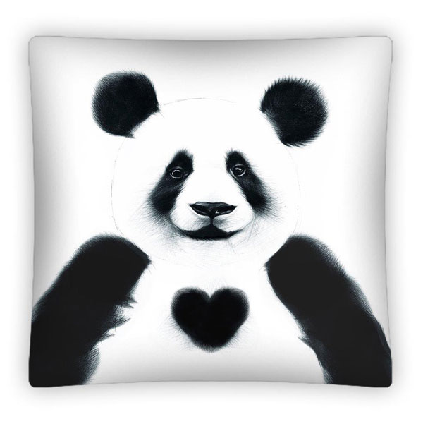 Obliečka na vankúšik Panda