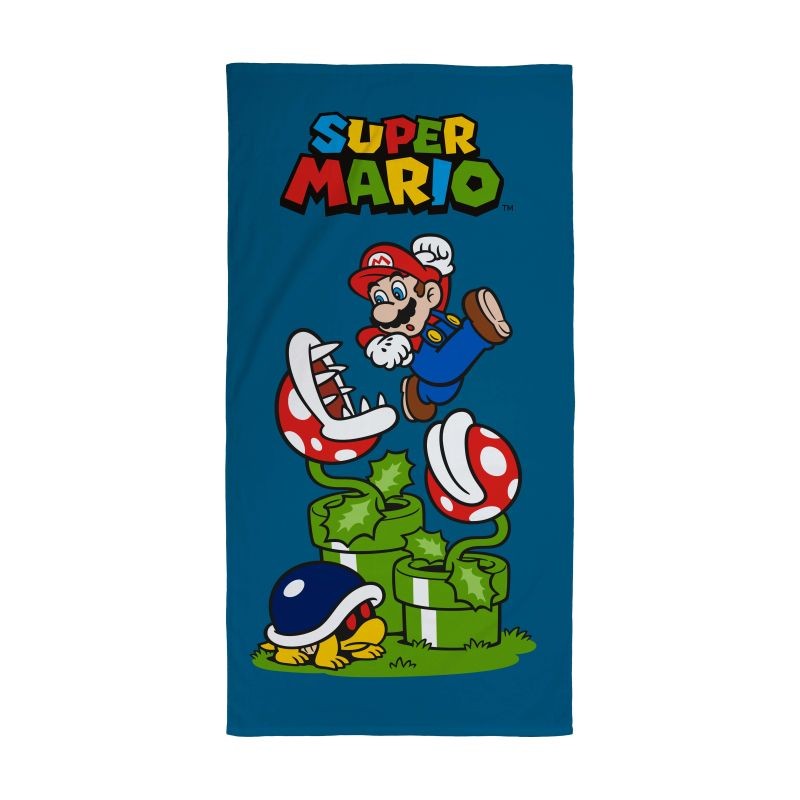 Osuška Super Mario blue