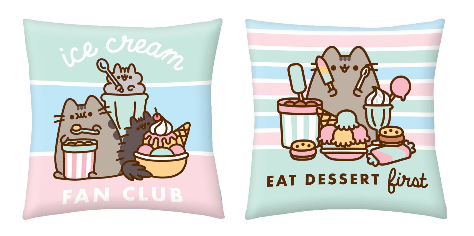 Vankúšik Pusheen sladkosti 