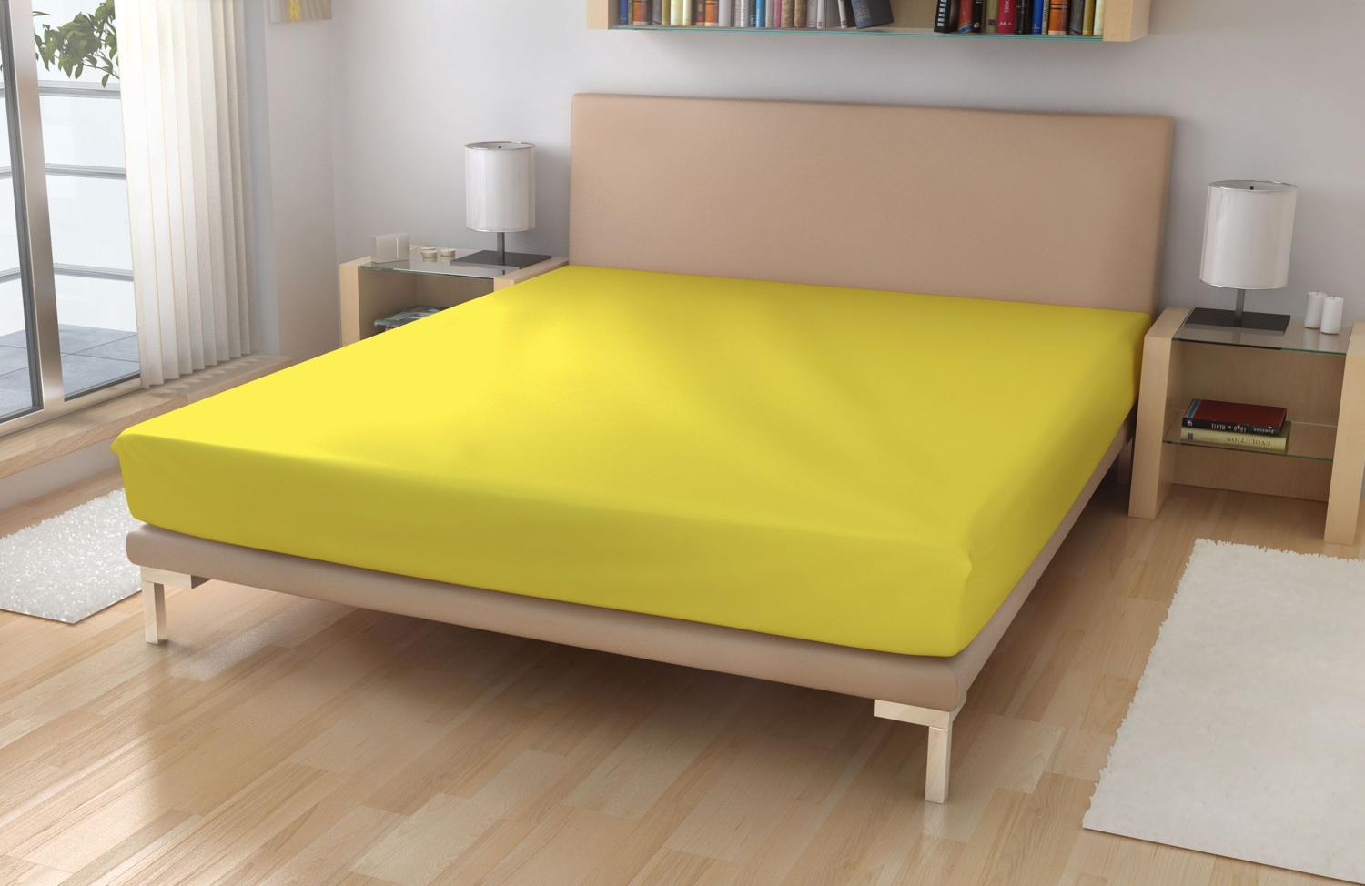 Plachta jersey EXKLUSIVE Banánová 180/200