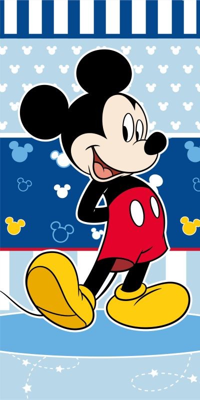 Osuška Mickey Blue