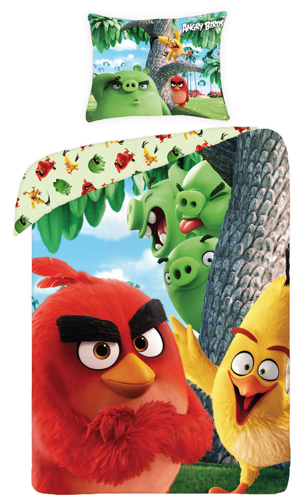 Obliečky Angry Birds vo filme red 140/200 cm