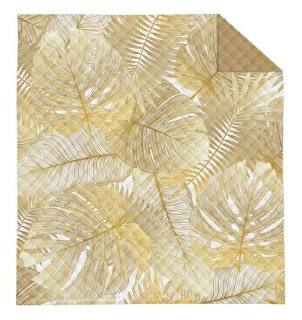 Prehoz na posteľ Monstera Gold 170/210