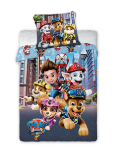 Obliečky do postieľky Paw Patrol Movie partia 100/135, 40/60