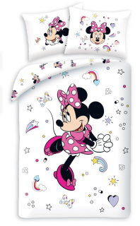 Obliečky Minnie dúha