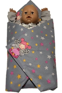 Rýchlozavinovačka pre bábiky Víly sivá
