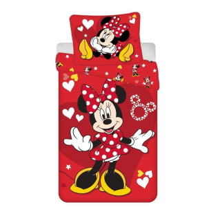 Obliečky Minnie Red heart