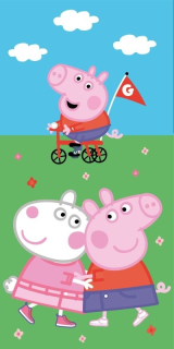 Osuška Peppa Pig na lúce