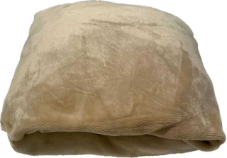 Mikroplyšová plachta béžová 180/200