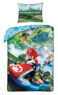 Obliečky Super Mario dráha